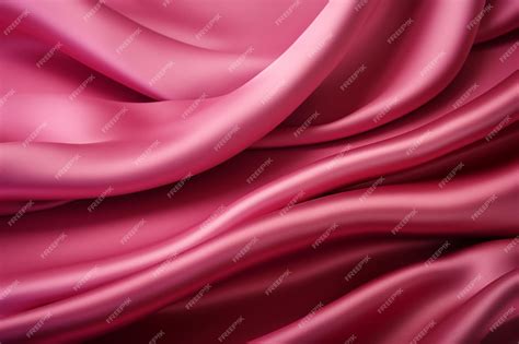 Premium Photo Smooth Satin Silk Fabric Flow