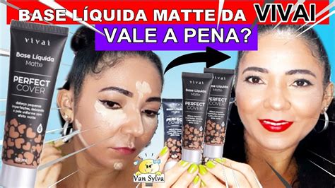 TESTEI A BASE PERFECT COVER DA VIVAI YouTube