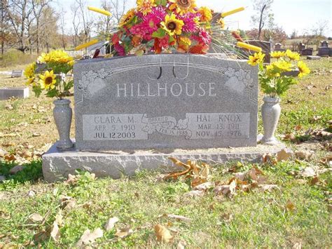 Hal Knox Hillhouse Find A Grave Memorial