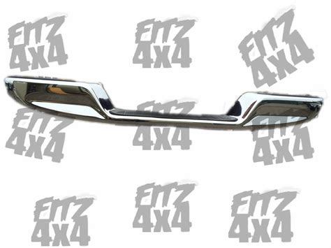 Toyota Hilux Rear Chrome Bumper Fitz 4x4home