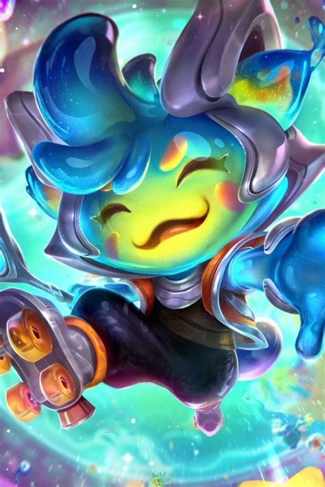 Space Groove Teemo Splash Art League of Legends | League of legends ...