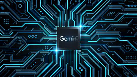 Gemini Ai Artificial Intelligence Chatbot Logo On Circuit Board Gemini ...