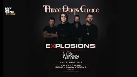 Three Days Grace Explosions Tour Brno Darkzin Cz