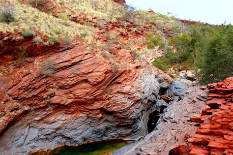 A Tiny Waterfall At The End Of The Strata Of The Top Pool At