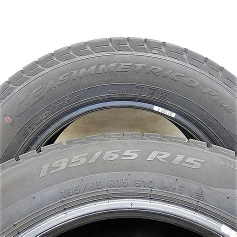 中古タイヤ 195 65R15 スタッドレスタイヤ PIRELLI ICE ASIMMETRICO Plus 2本セット プリウス ヴォクシー