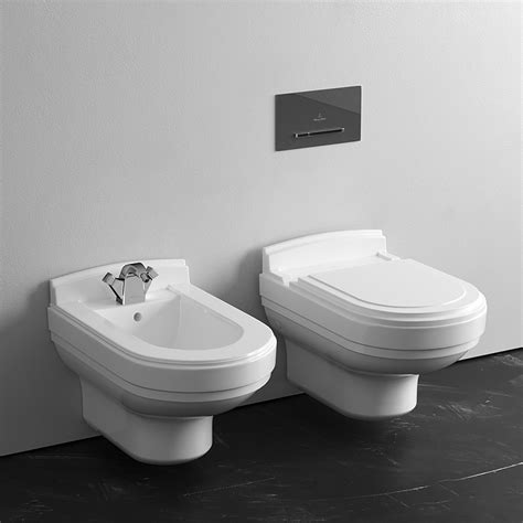 villeroy boch strada wall mounted toilet bidet  model  corona
