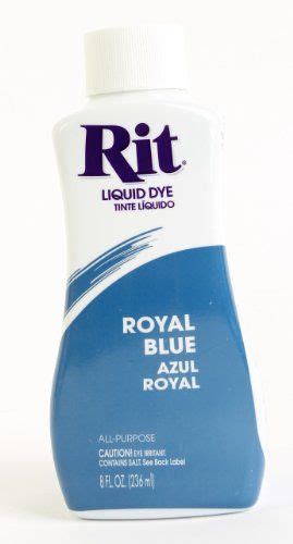 Rit Purpose Liquid Dye Oz Royal Blue Rit Dye How To Dye Fabric Dye