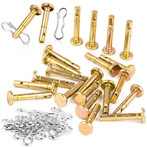 20 Pcs Shear Pins And Cotters Pins For Snowblower 738 04124 And 714