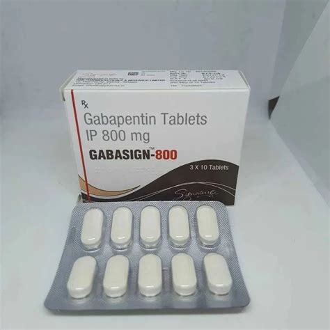 Gabapenin Gabapentin 800 Mg Tablets 10 Pills In 1 Strip At ₹ 100strip