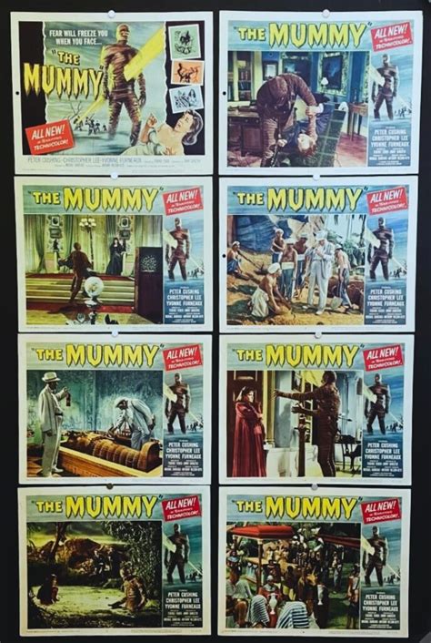 The Mummy (1959) – Original Lobby Card Set Movie Poster - Hollywood ...