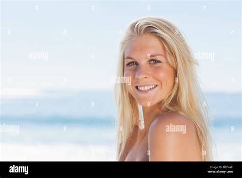 Close Up Beautiful Blonde Woman Hi Res Stock Photography And Images Alamy