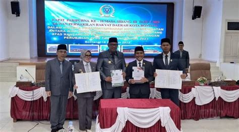 APBD Perubahan 2023 Kota Bontang Disahkan Sebesar Rp 2 5 Triliun