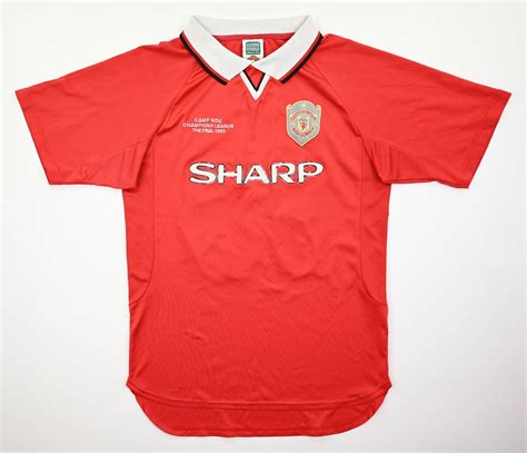 1997 00 MANCHESTER UNITED SHERINGHAM SHIRT L Football Soccer