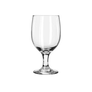 Libbey 3712 10 1 2 Oz Embassy Banquet Goblet Glass Safedge Rim Foot