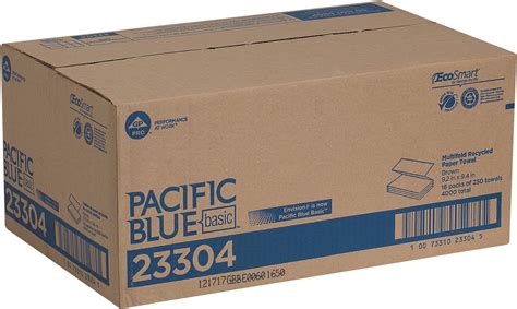 Pacific Blue Basic Recycled Multifold Paper Towels Previously Branded