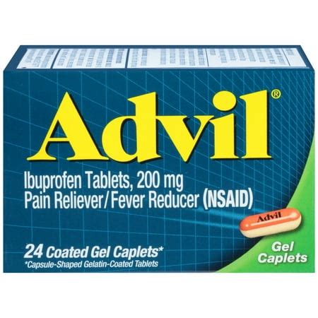 Advil Gel Caplets, 24 Ct - Walmart.com