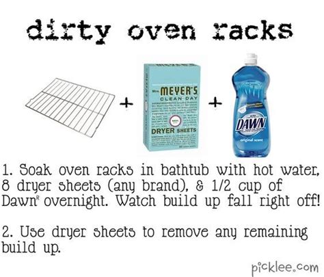 Overnight Oven Cleaner With Dawn Recipe Video Tutorial Cleaning Oven Racks Oven Cleaning Diy