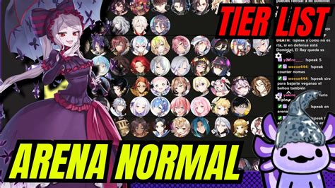 LOS MEJORES PERSONAJES DE ARENA TIER LIST EPIC SEVEN Quiz