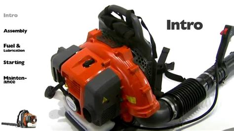 Husqvarna Backpack Blower Introduction Husqvarna Canada Youtube