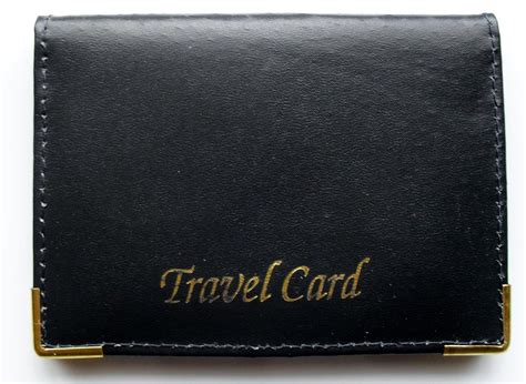 *NEW* LEATHER TRAVEL card bus train pass holder wallet (8 colours) | eBay