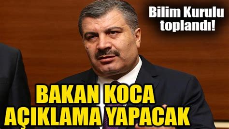 Bakan Koca A Iklama Yapacak U Anku