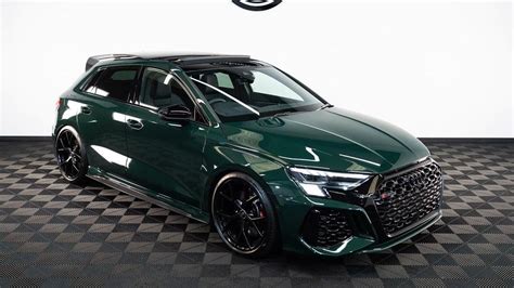 Audi RS3 Exclusive Green Audi RS3 Revealed In Exclusive Goodwood