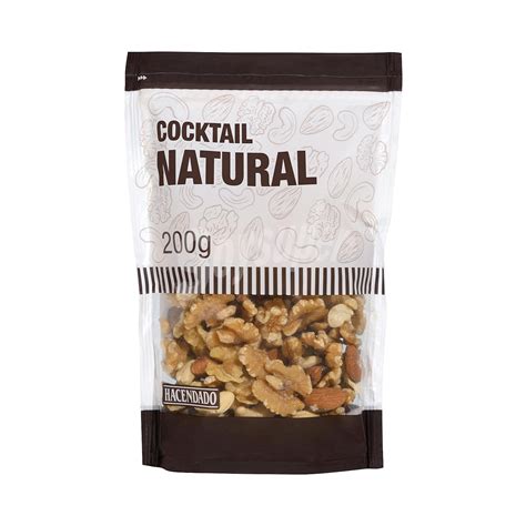 Hacendado Cocktail Frutos Secos Natural Nuez Anacardo Y Almendra