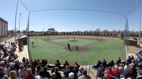 Augustana Baseball Vs Northern State Youtube