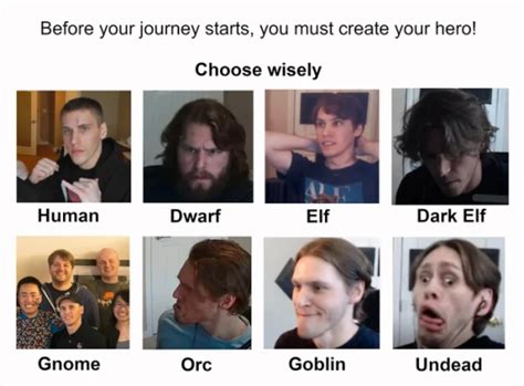 Before your journey starts, you must create your hero! | Jerma985 ...