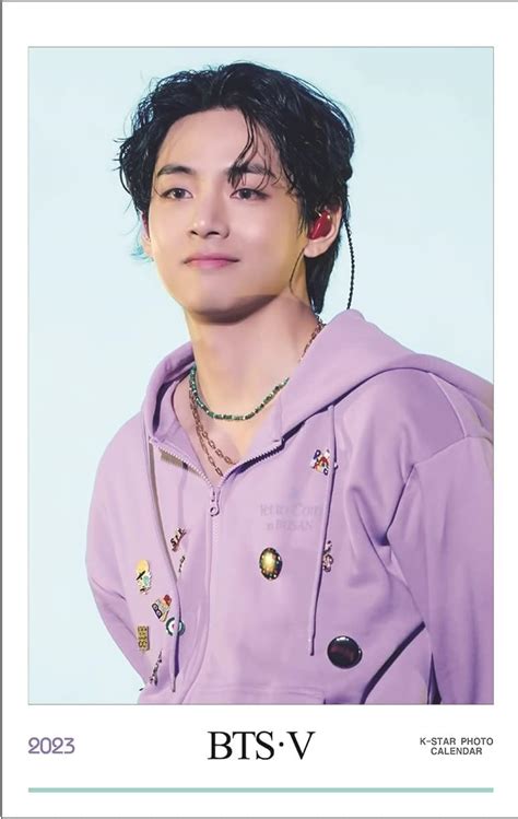 Jp Bts V テテ グッズ 2023年度 特大型 壁掛け カレンダー Bts 2023 Wall Calendar