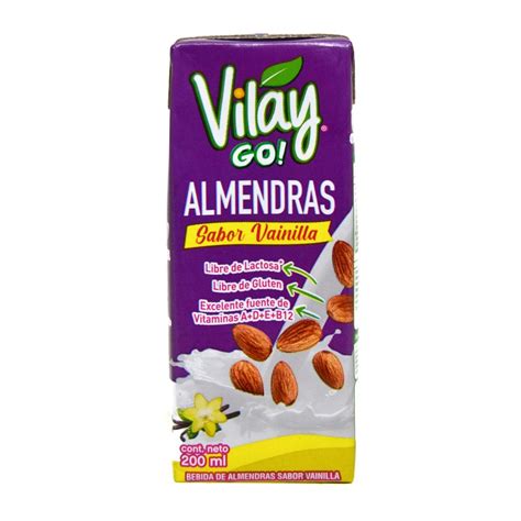 Alimento De Almendra Vainilla 200ml Vilay Granjero