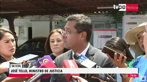 Nacional on Twitter EN VIVO José Tello ministro de Justicia