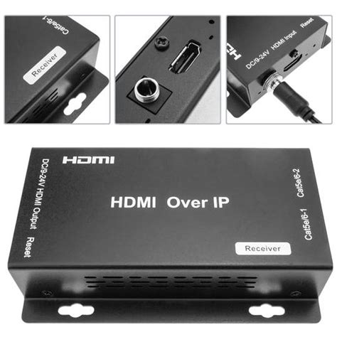 Extensor Hdmi Prolongador Fullhd P A Trav S De Cable Ethernet Cat