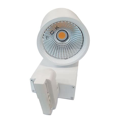 En Uygun ACK AD30 04000 30W Beyaz Kasa Cob Led Ray Spot Armatür 3000K