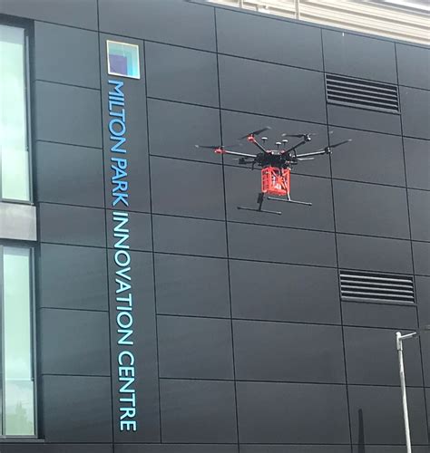 Innovative drone delivery trials completed at Milton Park - ADS Advance