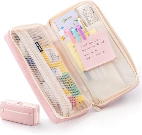 Wulcea Kawaii Girls Pencil Case School Supplies Aesthetic Pencil Case