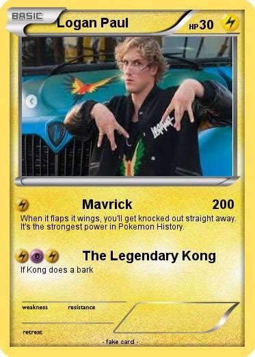 Pokémon Logan Paul 56 56 - Mavrick - My Pokemon Card