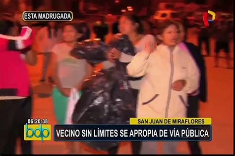 Sjm Denuncian Que Vecino Invade V A P Blica Desde Hace Dos A Os