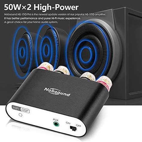 Nobsound Ns G Pro W Bluetooth Amplificador De Poten Cuotas