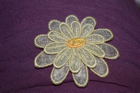 Patch Fleur Ecusson Thermocollant Couture Ecusson Thermocollant