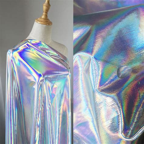 Elastic Symphony Laser TPU Thin Holographic Fabric Etsy