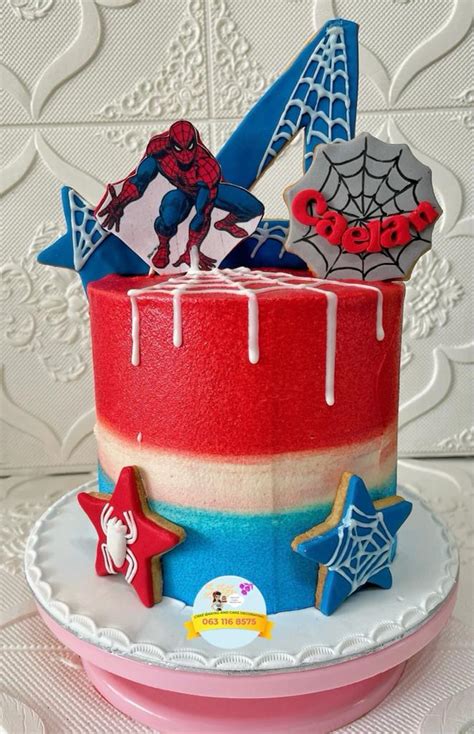 Spider Man Web Cake Merciful Cakes