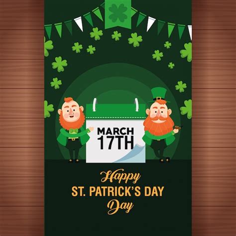 Premium Vector Happy Saint Patricks Day