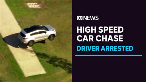 Man Arrested After High Speed Police Chase In Melbournes West Abc