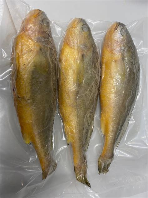 FRZN WHOLE YELLOW CROAKER / PACK - NUSA MEAT