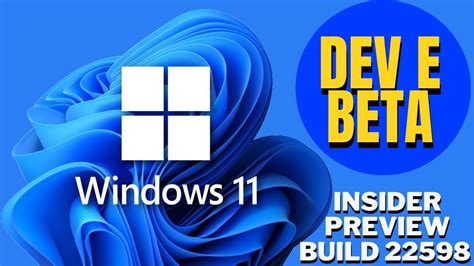 Windows Insider Preview Build Para Dev E Beta Youtube