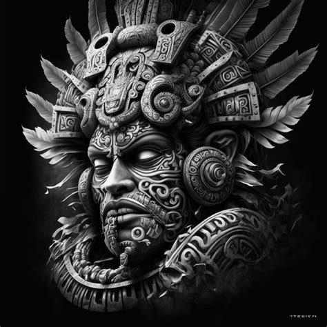 Mayan Tattoos Mexican Art Tattoos Aztec Warrior Tattoo Warrior