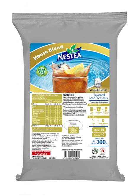 Nestea House Blend Iced Tea - TC Import & Export Pte Ltd