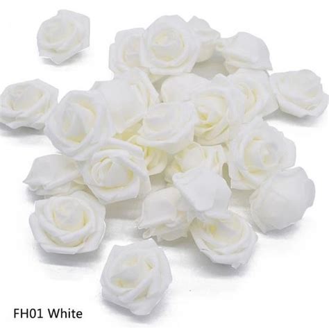 Fleur Sechee Fh P T Tes De Roses Artificielles Multicolores En