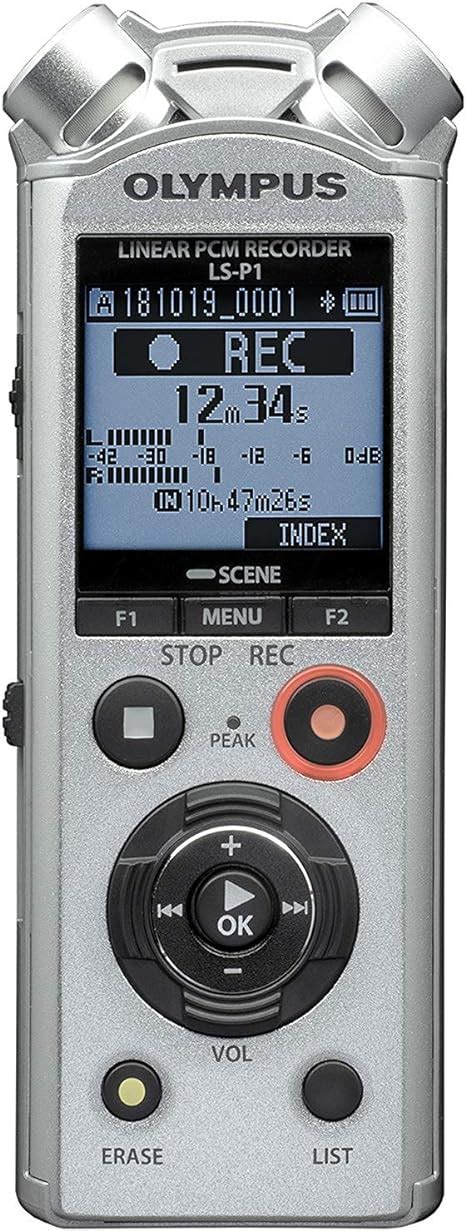 Olympus LS-P1 Hi-Res Digital Audiorekorder mit direktionalem ...